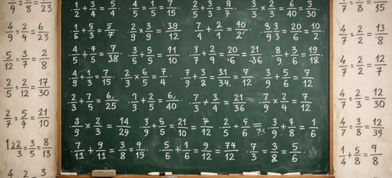 Zur Didaktik der Bruchrechnung